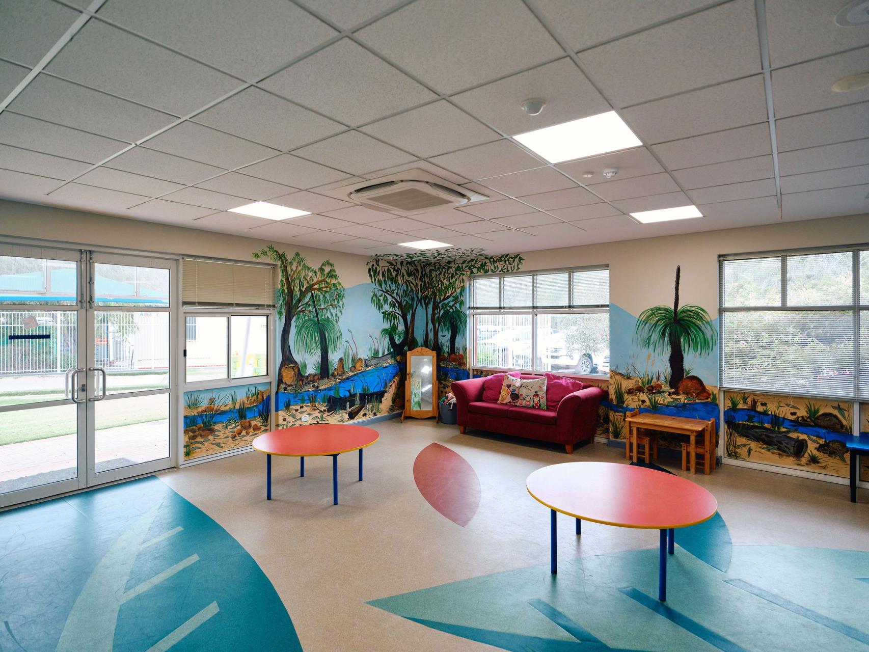 Indoor creche area