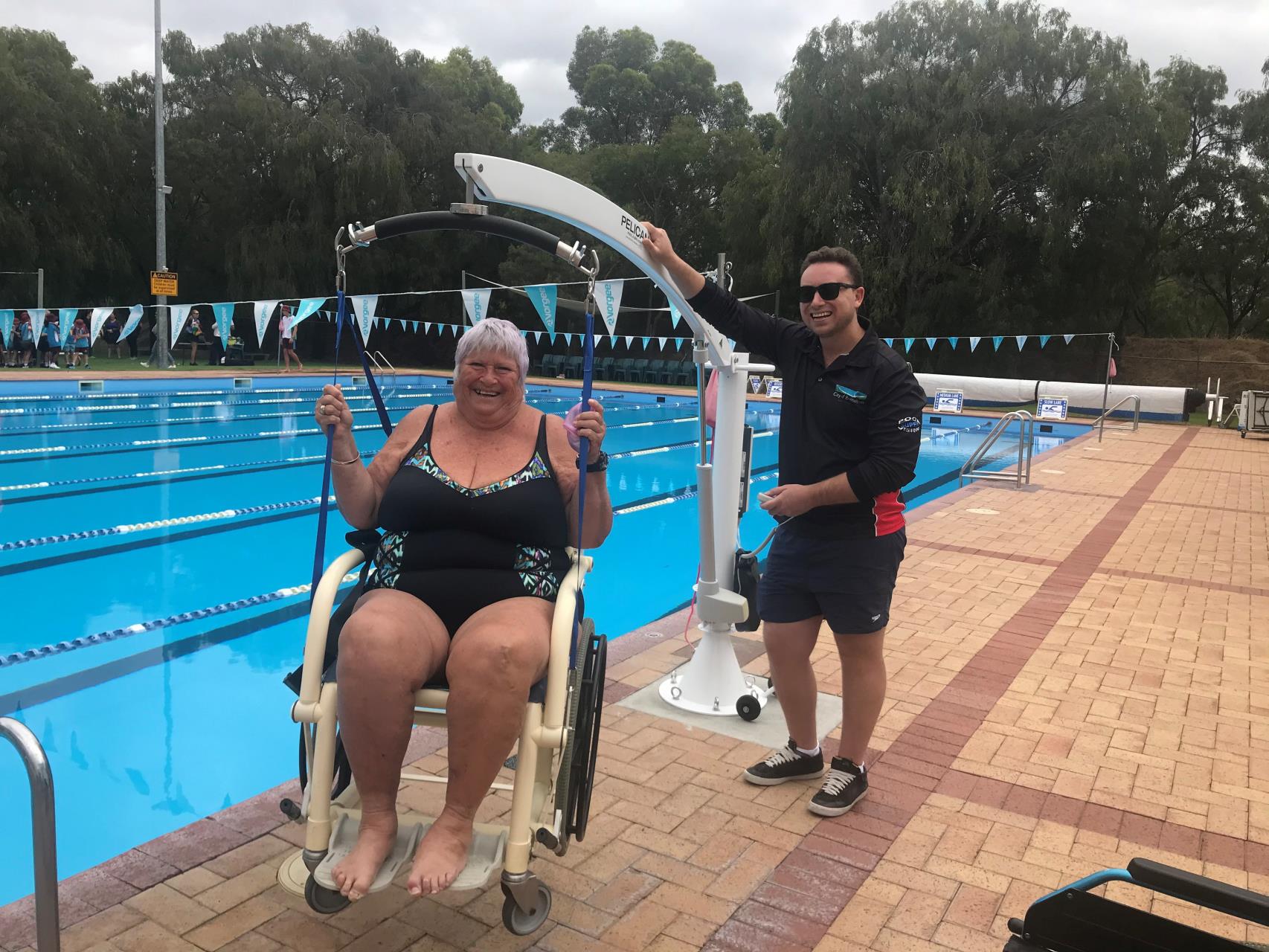 Pelican Pool Hoist